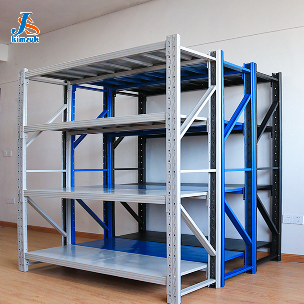 Garage Warehouse Rack Adjustable Storage Stacking Racks Pallet Steel Metal Shelving Shelves