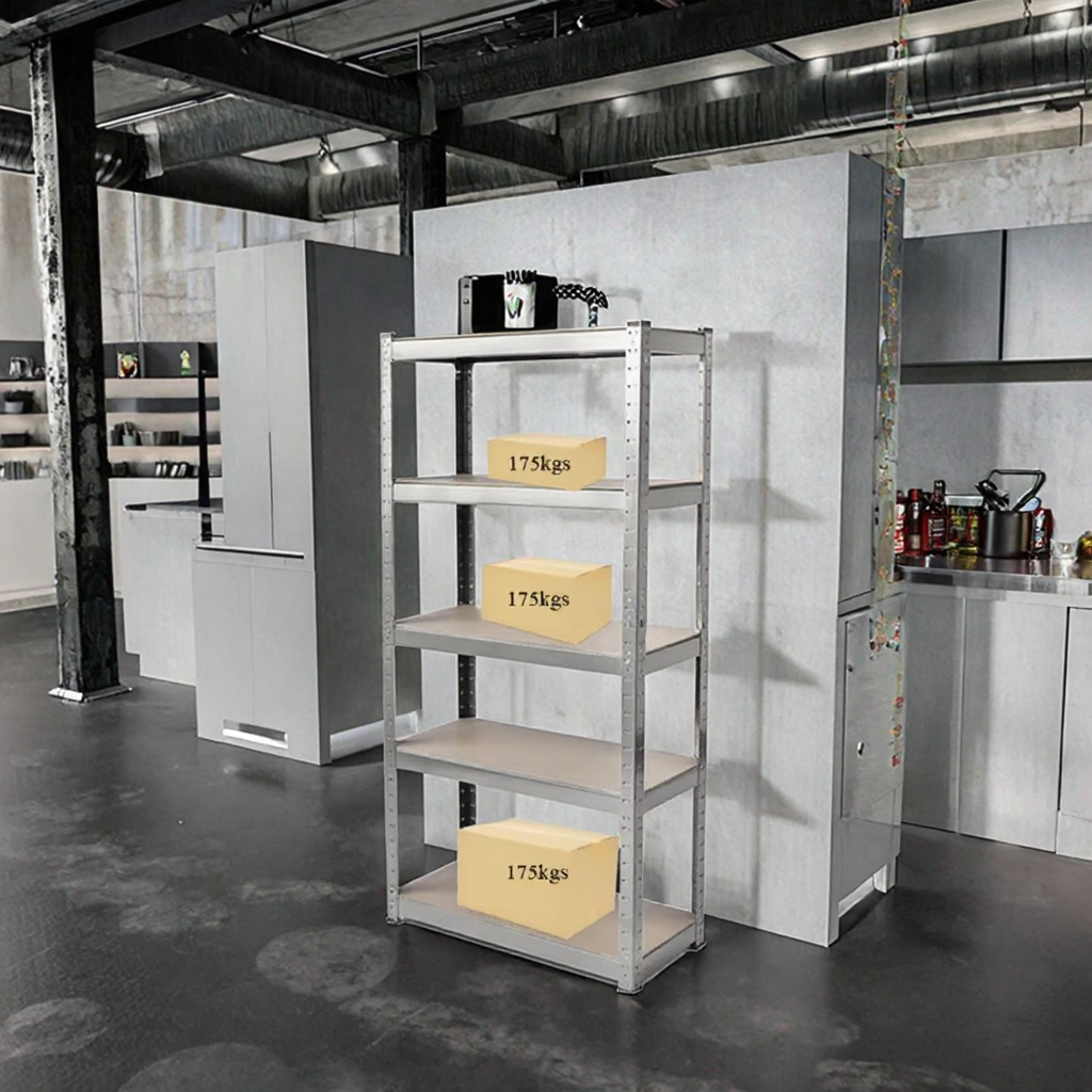 5 Layers Shelves Unit Stacking Racks Boltless Storage Racking Garage Shelving for Sale  Per Llayer