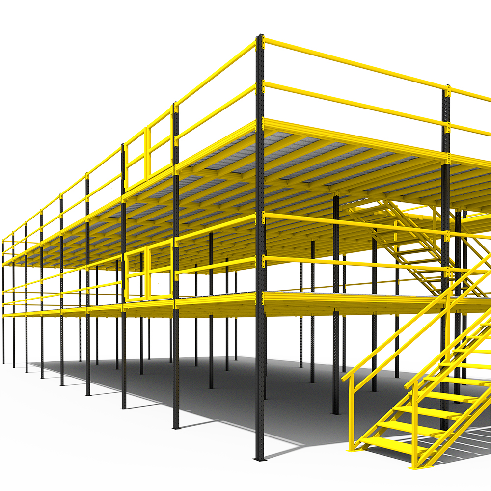 Mezzanine Floor Mezzanine Floor Storage Shelving Racking Portable Loft Ladders for Racking Rack Shelf Shelves