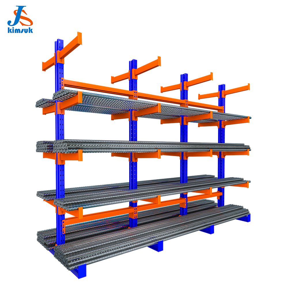 Cantilever Rack for Industrial Storage Rack Heavy Duty System Warehouse Storage Fabric Roll Racks for Warehouse