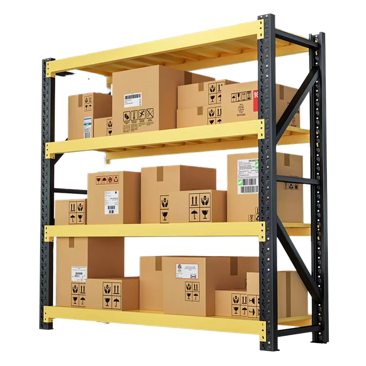 Heavy Duty Steel Storage Racks with Corrosion Protection Adjustable Metal Shelving for Garage and Warehouse Pallet Racking