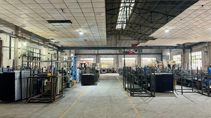 Kimsuk warehouse racking factory interior showing production floor