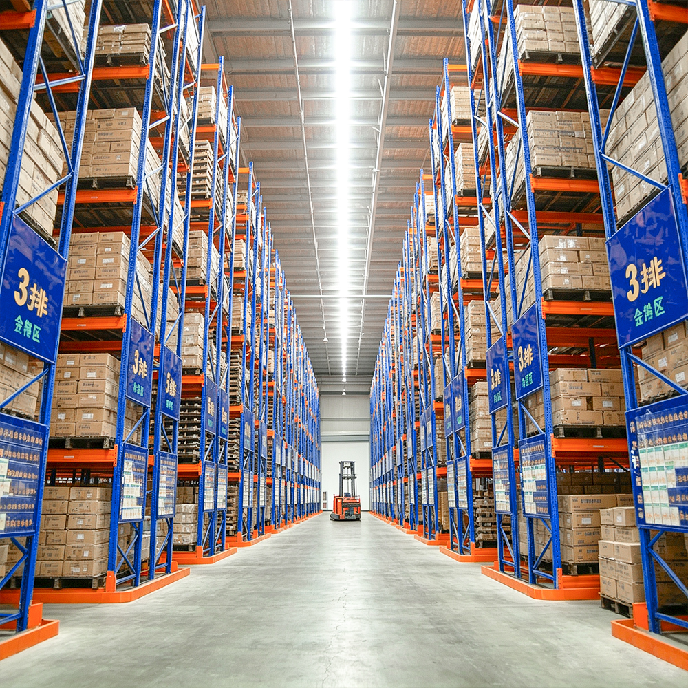 Logistics Park Warehouse Selective Pallet Rack Heavy Duty Adjustable Pallet Storage Racking