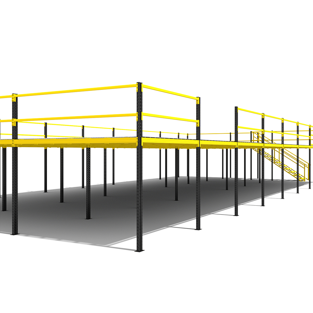 Industrial Steel Mezzanine Shelving & Floor Racking System Office Platforms Metal Pallet Racking for Warehouse Storage