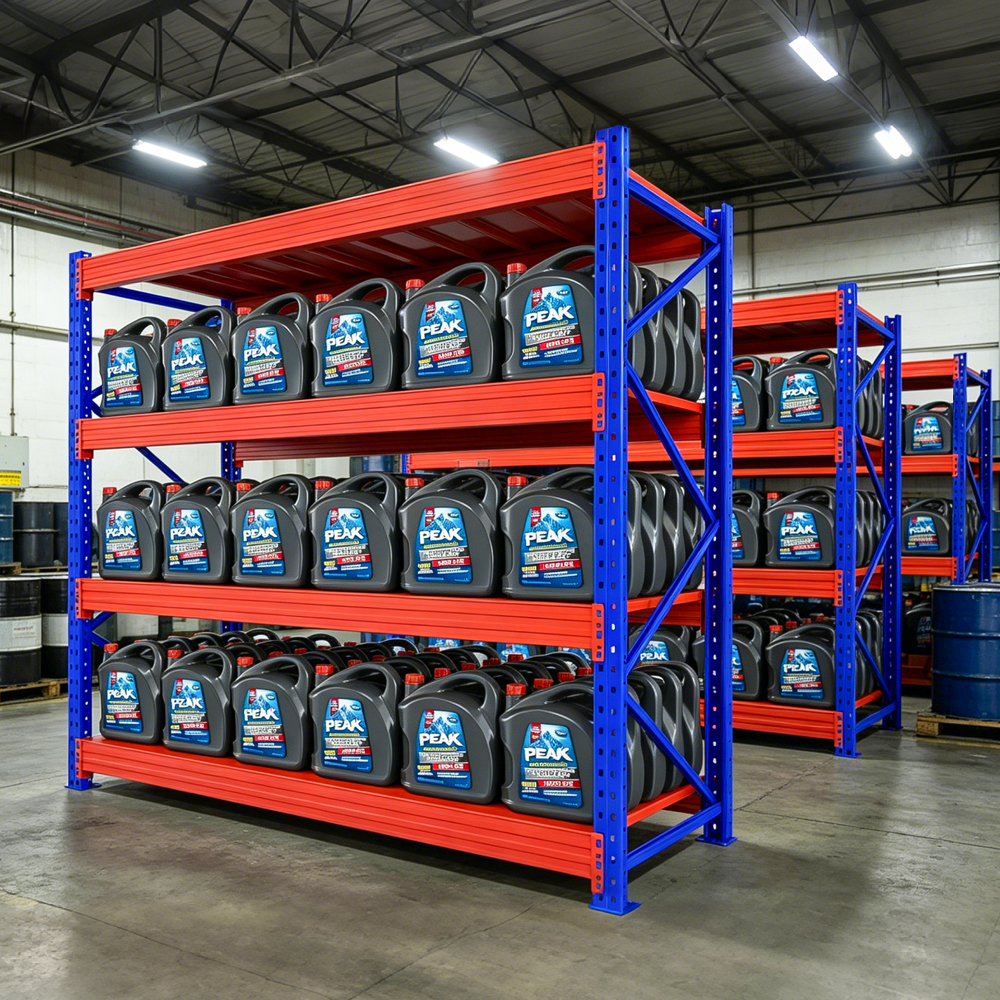 Premium Industrial Storage Rack 5 Tons Capacity Certified Heavy Duty Shelving