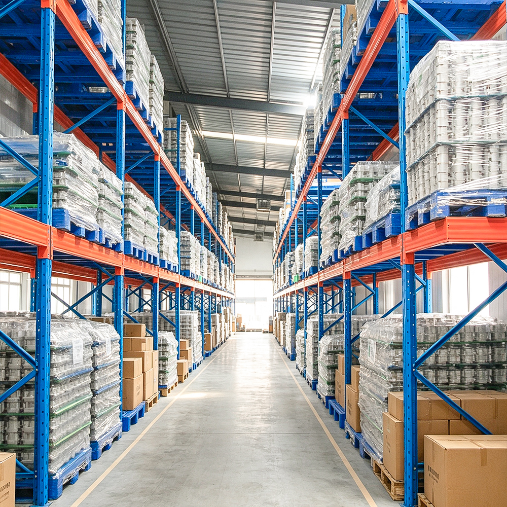 Bulk Cargo Warehouse Selective Pallet Racking Heavy Duty Steel Pallet Storage Rack