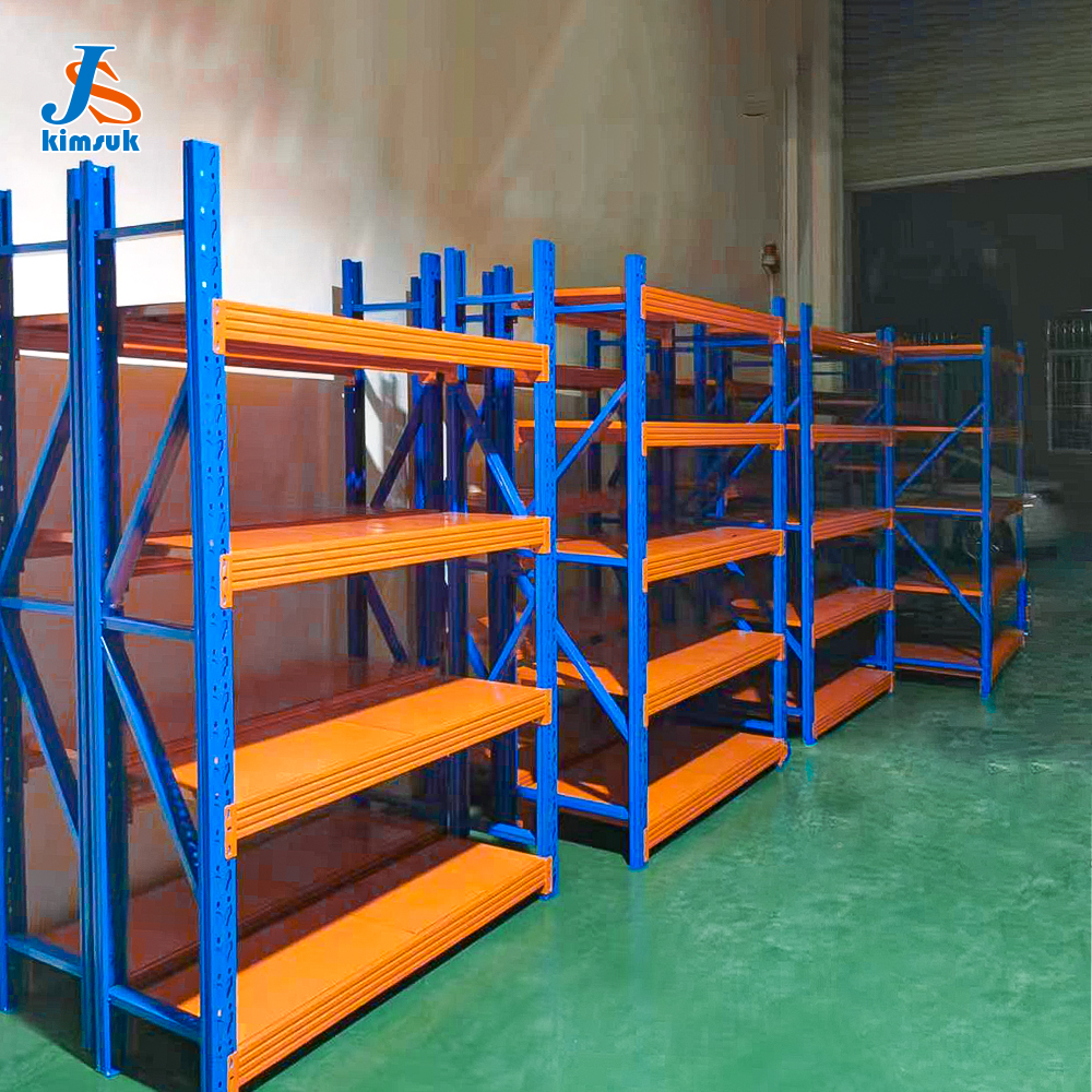 Garage Warehouse Rack Adjustable Storage Stacking Racks Pallet Steel Metal Shelving Shelves
