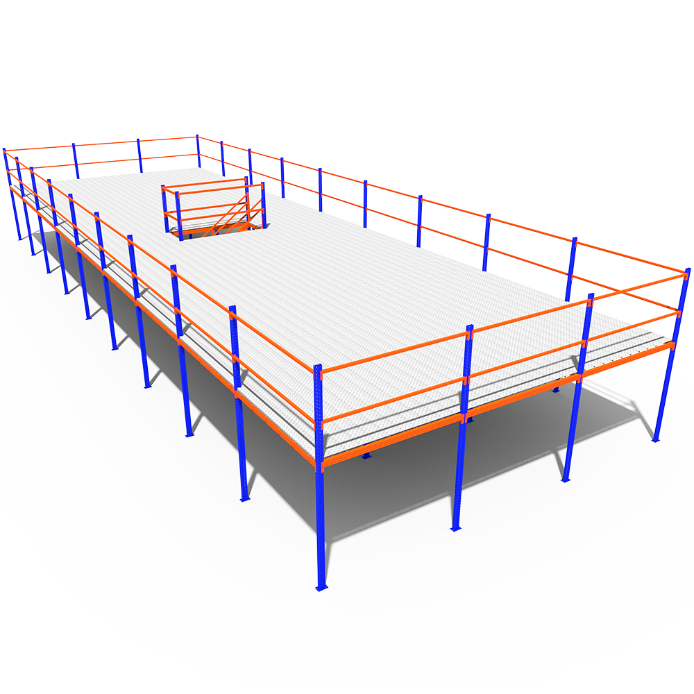 High Density Storage Mezzanine Floor Solutions, Effectively Doubling Your Storage Capacity Within the Same Existing