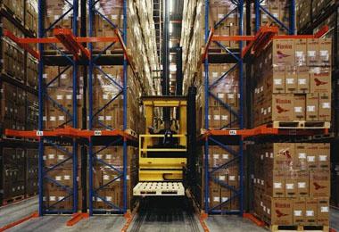 Warehouse Storage Rack Use Cold Room Steel Heavy Duty Drive in Pallet Racking System