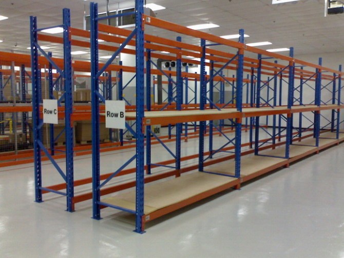 Light Medium Duty Warehouse Storage Rack/long Spam Shelving Rack