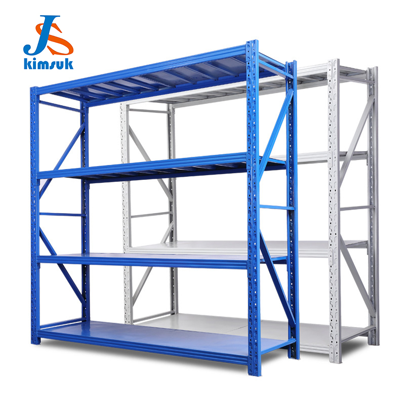 High Quality Racks Steel Storage Shelf Industrial Warehouse Storage Shelf Racking Easy Install Shelving Rack