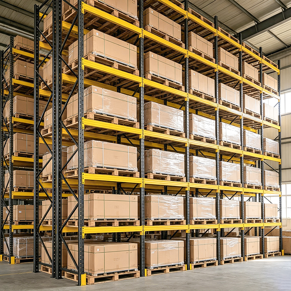 Industrial Selective Pallet Racking Heavy Duty Adjustable Warehouse Pallet Storage Shelving