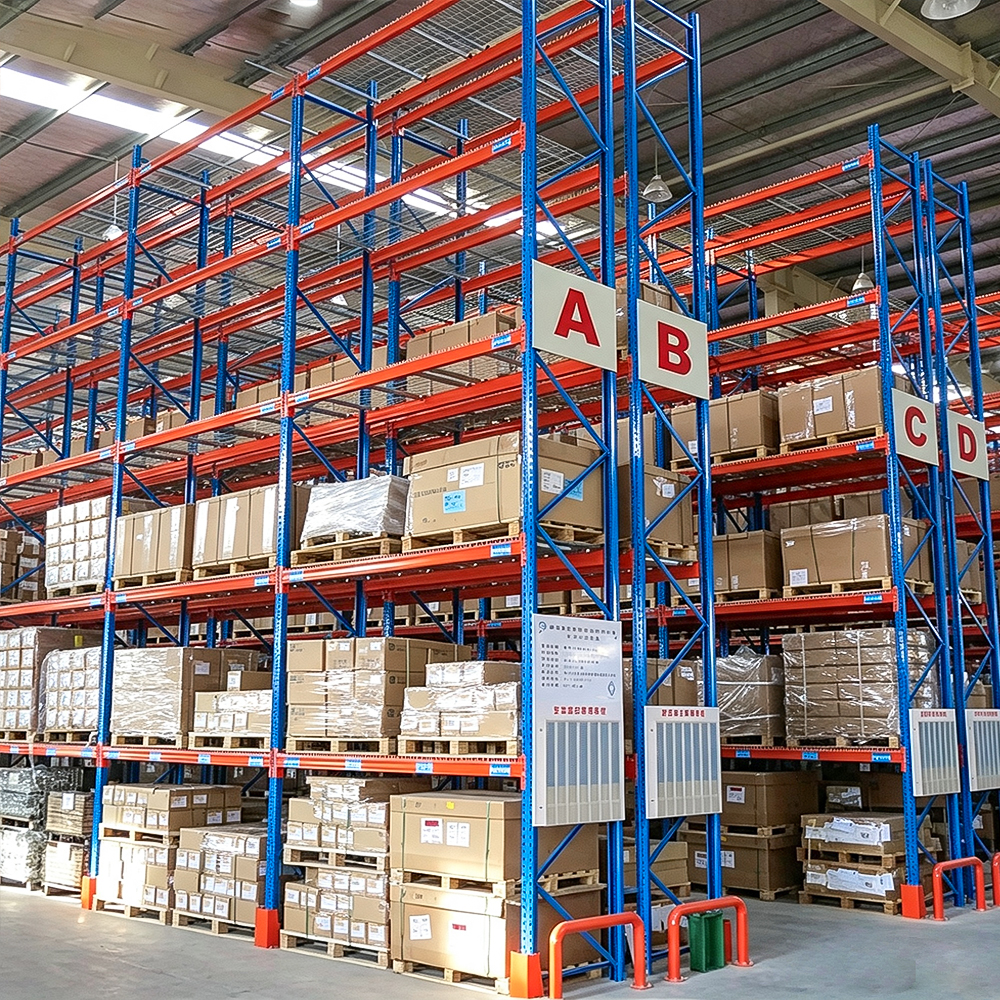 Custom Height Depth Selective Pallet Rack Heavy Duty Warehouse Pallet Racking System