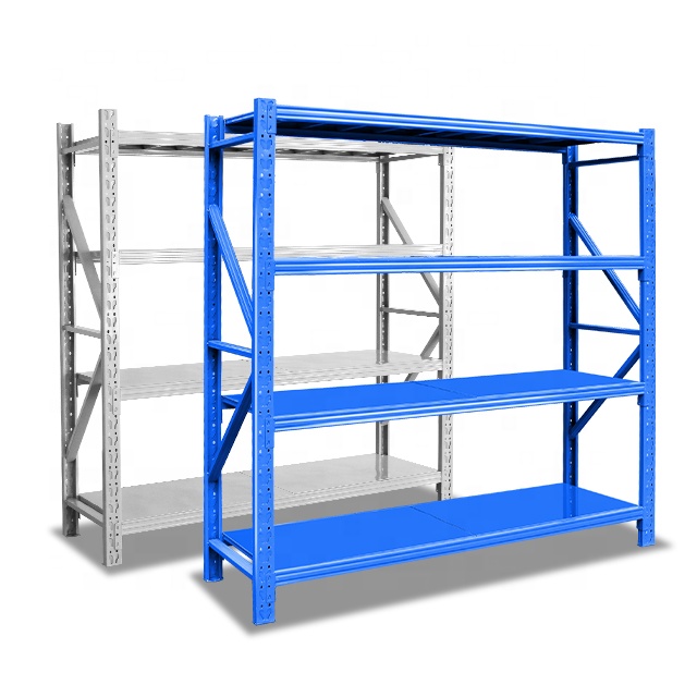 Low Price Hot Sell 4 Tier Metal Durable Light Weight Racking Warehouse Racks