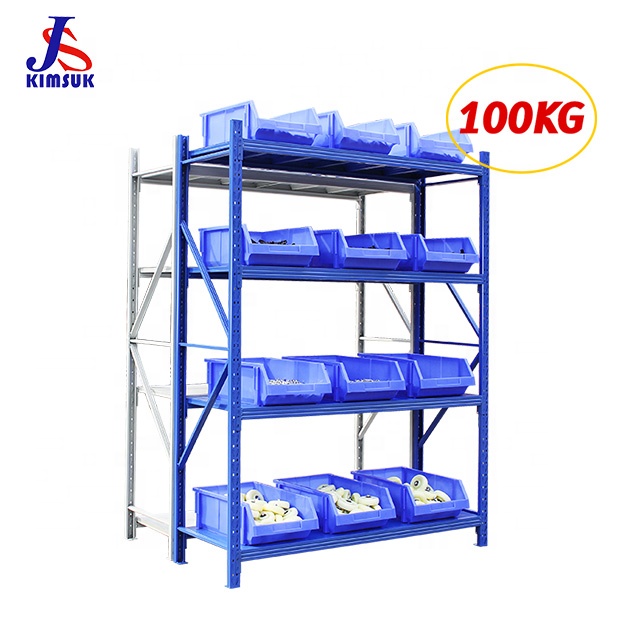 500Kg Per Layer 2000L*600D*2000Hmm Medium Duty Warehouse Metal Storage Racks Industrial Shelving