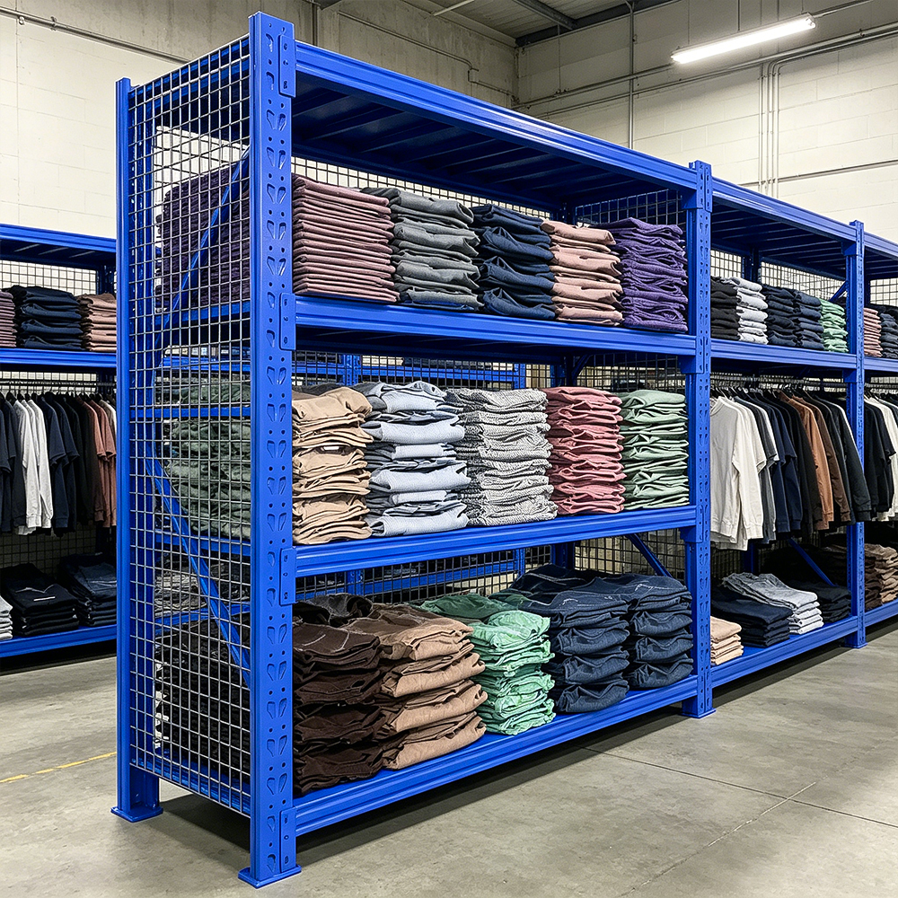Modern White Metal Storage Rack for Garage and Home Office 100-500kg Loading Capacity Adjustable Steel Shelving