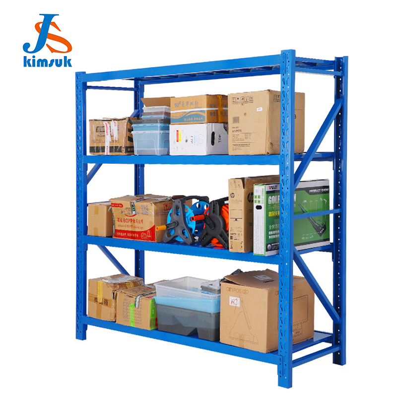 Direct Sale Light  Duty Warehouse Shelving Multi-Layer Garage Storage Shelving Unit Industrial Light Duty Pallet Rack Dividers