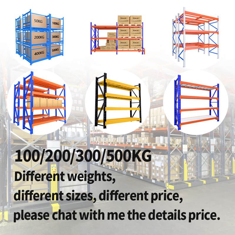 High Quality Shelves Storage Racks Industrial Shelves Stainless Steel Medium Duty Racks