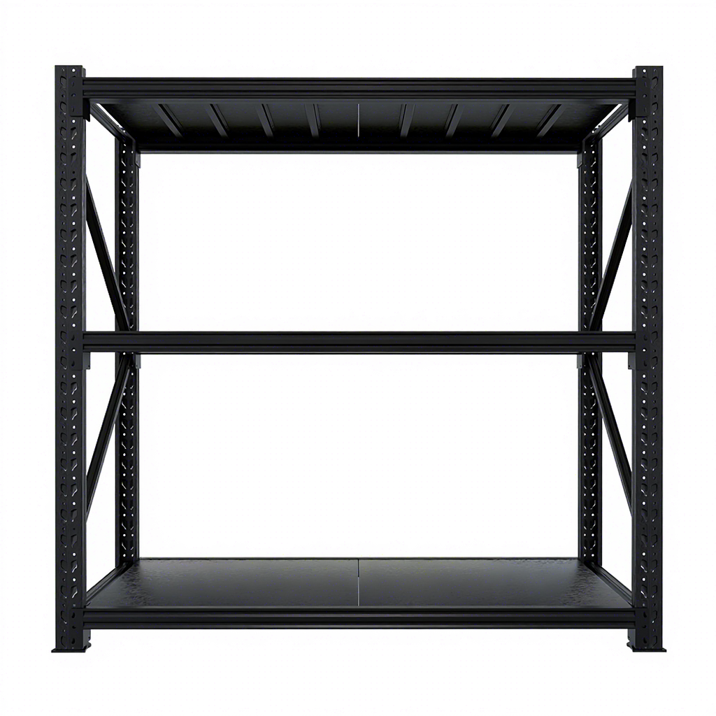 Industrial Shelving Warehouse Rack Black Shelves for Warehouse Cavinets Rack Shelf Tires