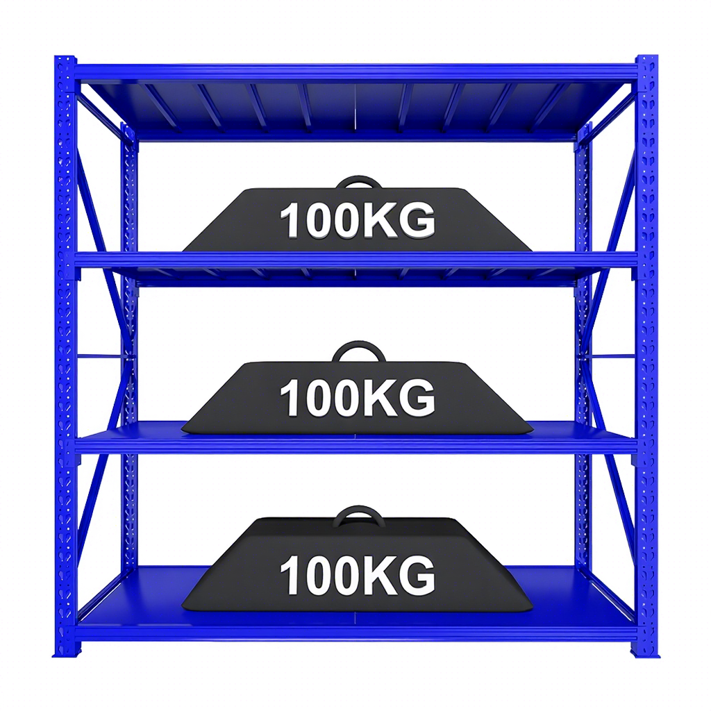 Light Duty Warehouse Metal Racks Industrial Storage Shelves for Factory