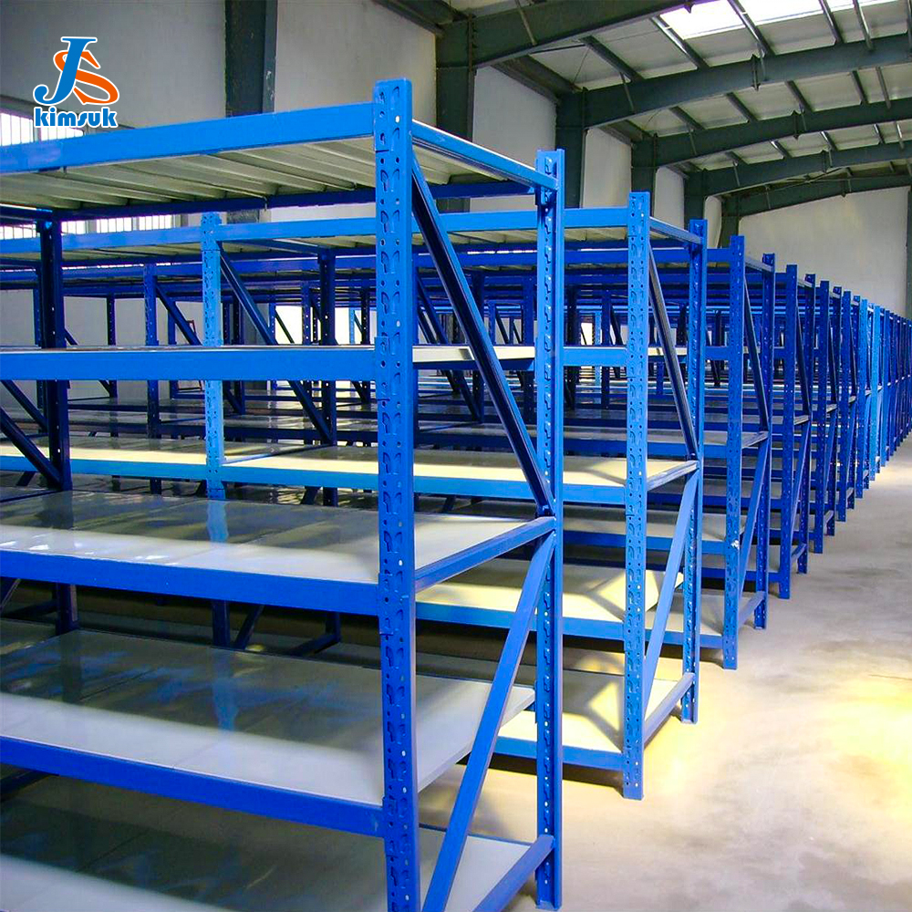 Garage Warehouse Rack Adjustable Storage Stacking Racks Pallet Steel Metal Shelving Shelves