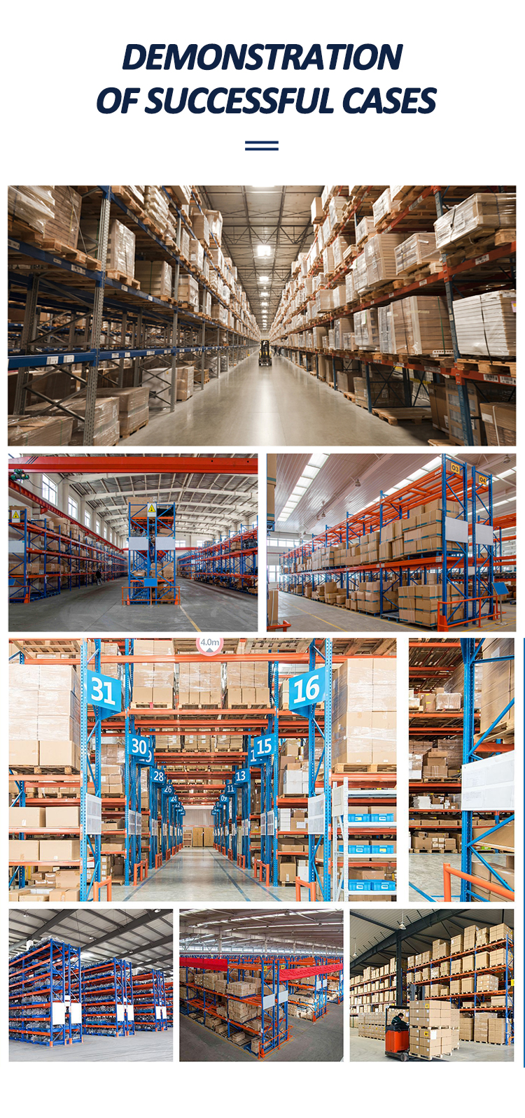Storage rack load test