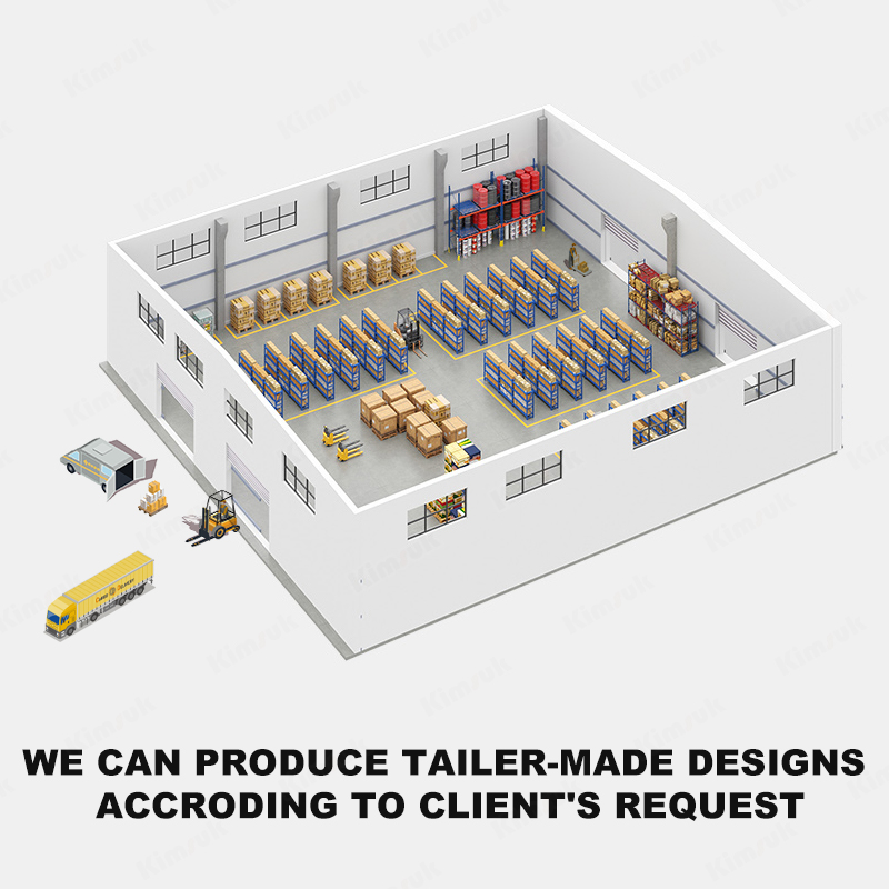 500kg-5000kg Wholesales Price Selective Racking Storage Rack System Selective Pallet Rack