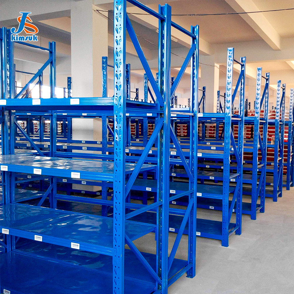Garage Warehouse Rack Adjustable Storage Stacking Racks Pallet Steel Metal Shelving Shelves