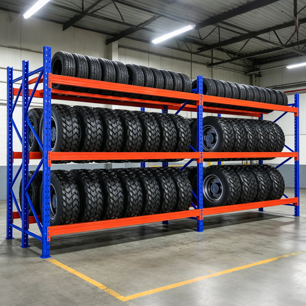 Heavy Duty Warehouse Racking System Adjustable Metal Shelf 1000-5000KG Per Layer