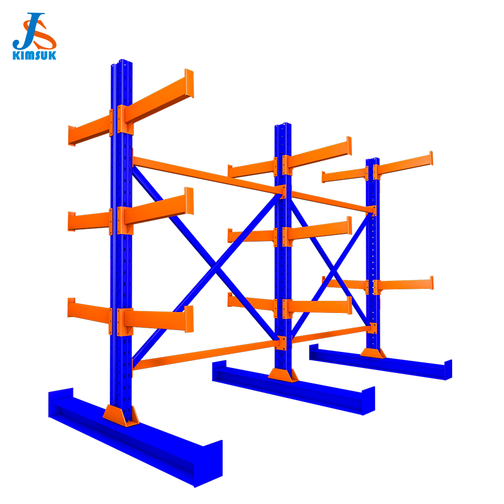 Electric Telescopic Cantilever Rack Heavy Duty Clothing Rolling Racks Racking System Warehouse Heavy Pallet Rack