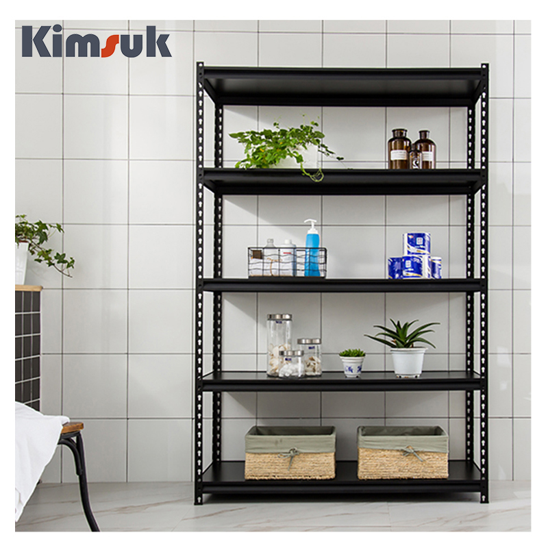 Light Duty Galvanized Boltless Rivet Shelving Rack Metal Shelves Metal Steel Garage Storage Rack for Home Use