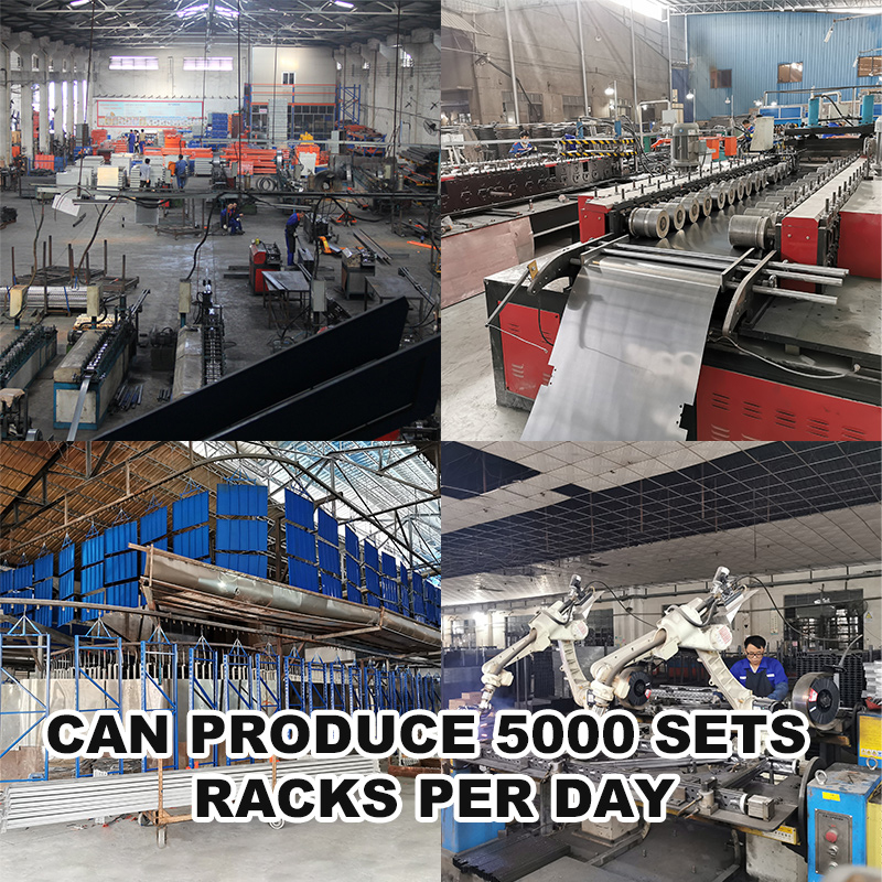 Custom Stainless Steel Pallet Rack Garage Shelving Metal Shelving Warehouse Rack