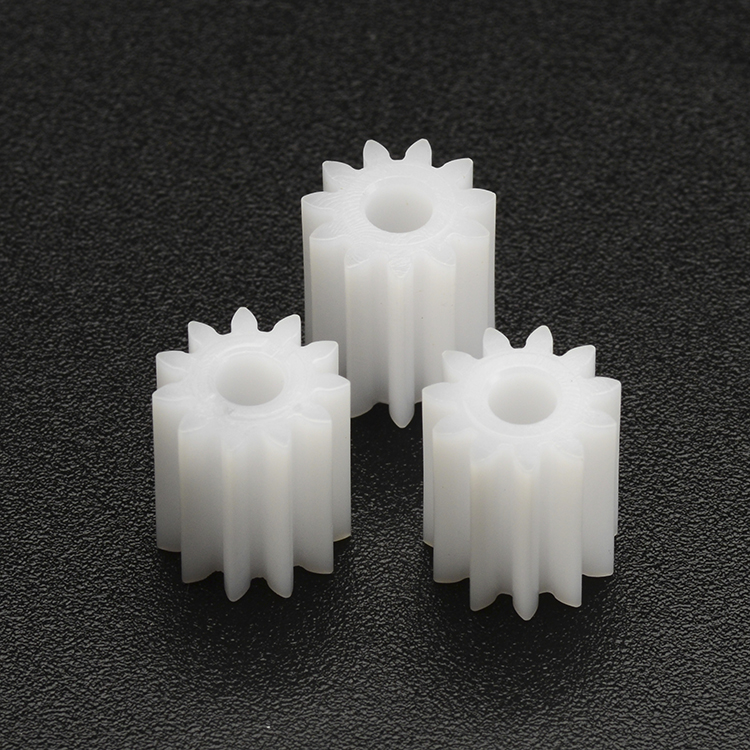 Factory Spot Wholesale High Precision Plastic Cylindrical Pinion Gear 11 Teeth Modulus 0.65