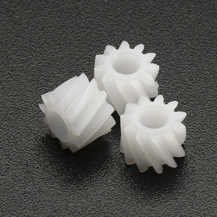 Factory Spot Wholesale High Precision Plastic Helical Gear 11 Teeth Modulus 0.5