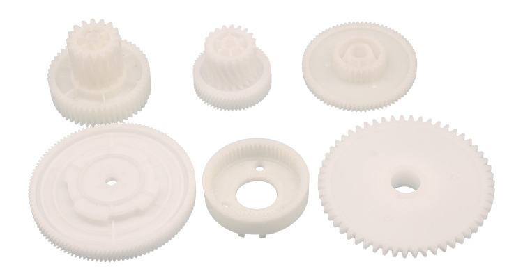 Factory Custom Making Plastic Gears Set Plastic Pa66 Nylon Gear Rack for Sliding Gate