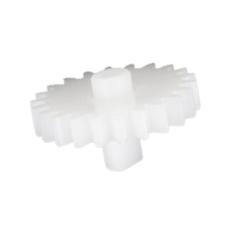 Factory Injection Molded Manufacture ABS Small Nylon Plastic Bevel Gear Plastic Dual Gear for Printer