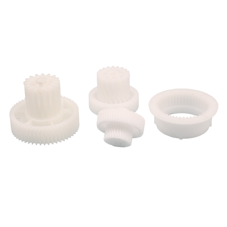 Factory Custom Making Plastic Gears Set Plastic Pa66 Nylon Gear Rack for Sliding Gate