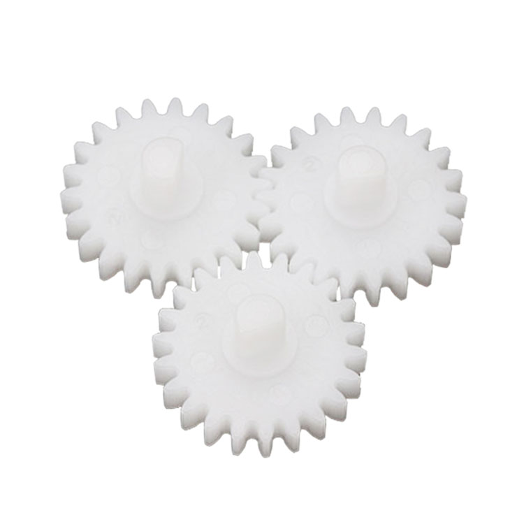 Factory Injection Molded Manufacture ABS Small Nylon Plastic Bevel Gear Plastic Dual Gear for Printer