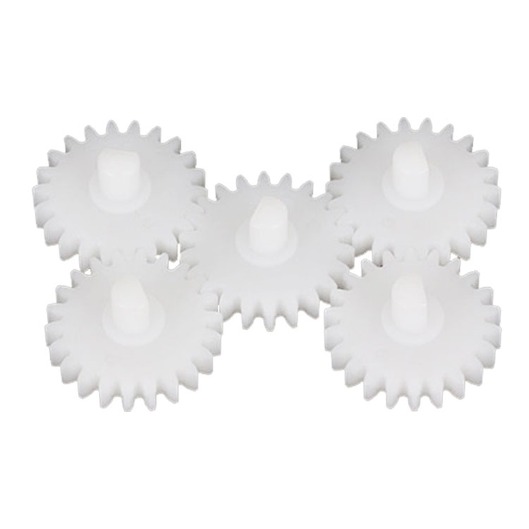 Factory Injection Molded Manufacture ABS Small Nylon Plastic Bevel Gear Plastic Dual Gear for Printer