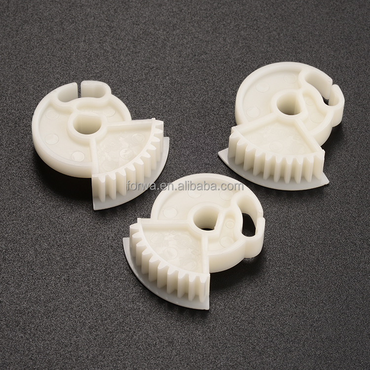 Custom Size Nylon POM Small Plastic Rack Injection Molding Plastic Gears for Projects