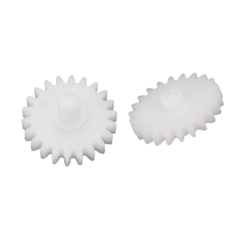 Factory Injection Molded Manufacture ABS Small Nylon Plastic Bevel Gear Plastic Dual Gear for Printer