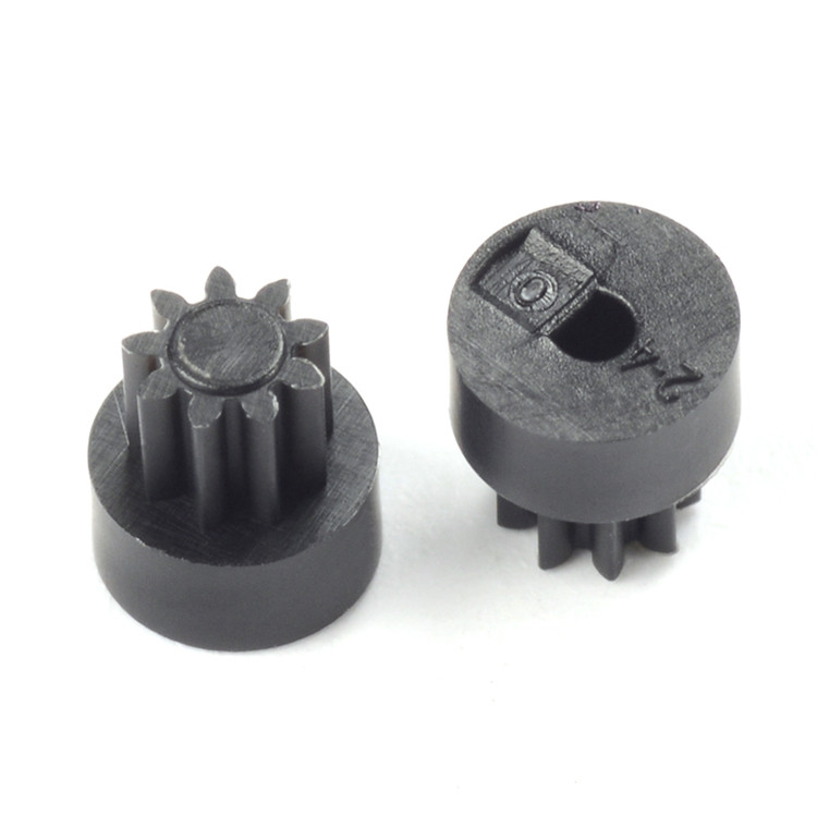 Factory Spot Wholesale ABS Plastic Small Nylon 0.22 Module 9 Tooth Plastic Cylindrical Gears