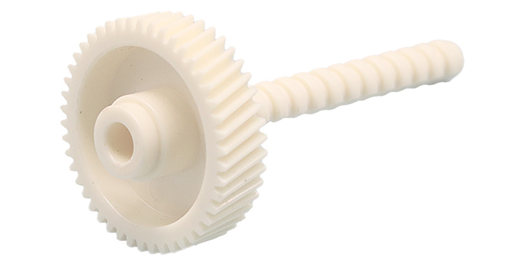 Customized High Precision Nylon Plastic Worm Sprocket Gear Sets Small Worm Gear Drive