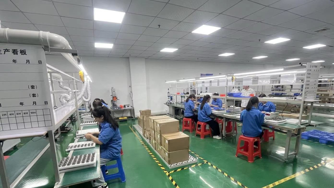 Automated motor assembly line at Kineto Motor
