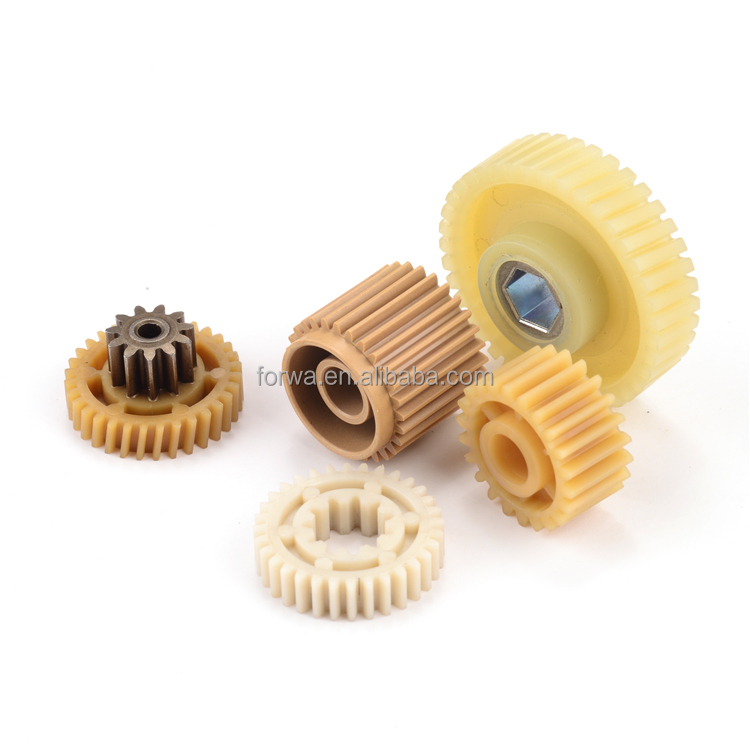 Customized 12 Tooth Plastic Gear Injection Molding Mini Plastic Nylon Spur Gear Kit