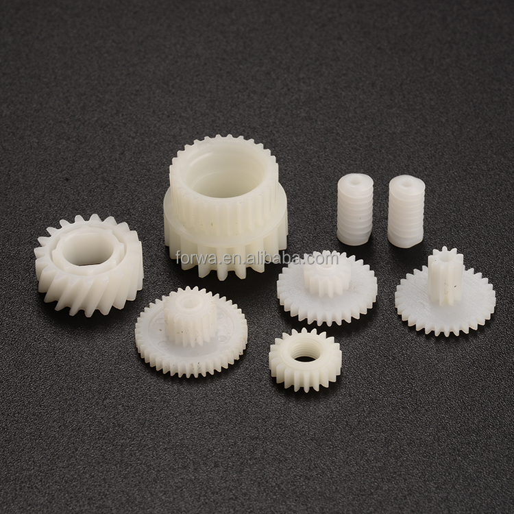 Custom Size Nylon POM Small Plastic Spiral Helical Tooth Bevel Gear Plastic Worm Gears Manufacturing Companies