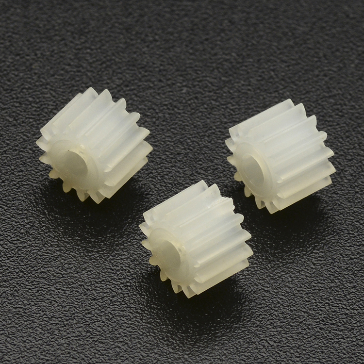 Factory Spot Wholesale Self Lubricating Plastic Nylon Gear 14 Teeth Modulus 0.4