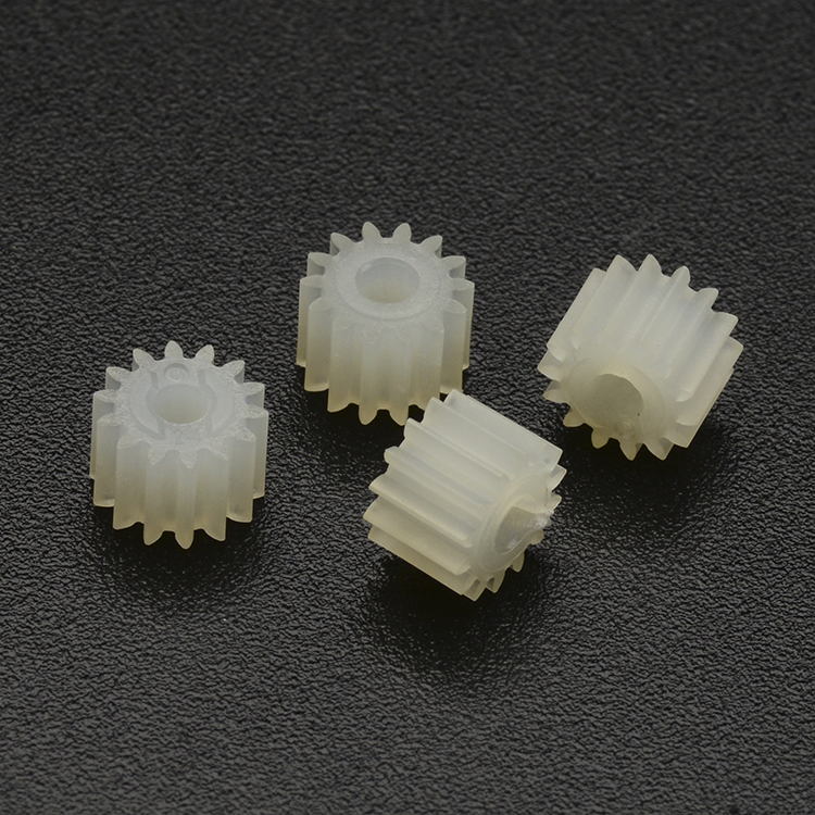 Factory Spot Wholesale Self Lubricating Plastic Nylon Gear 14 Teeth Modulus 0.4