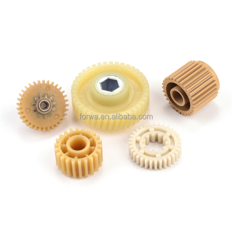 Customized 12 Tooth Plastic Gear Injection Molding Mini Plastic Nylon Spur Gear Kit