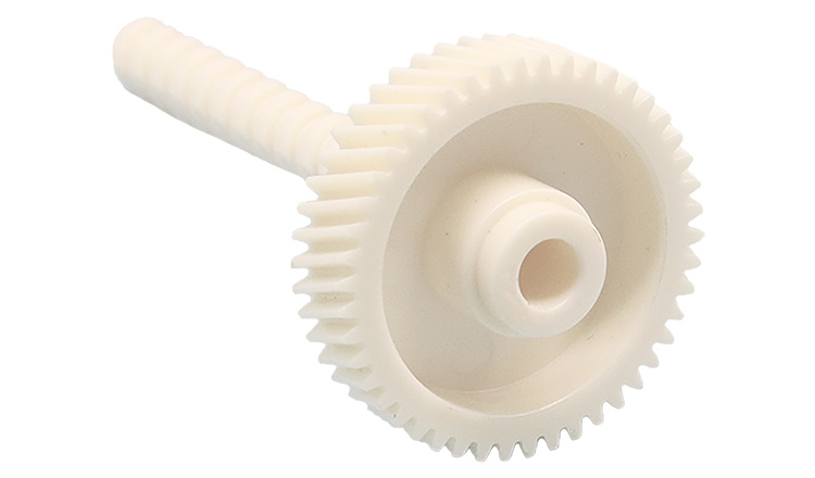 Customized High Precision Nylon Plastic Worm Sprocket Gear Sets Small Worm Gear Drive
